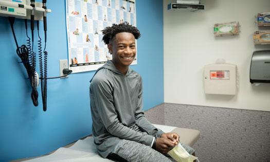 Zeke runs with heart